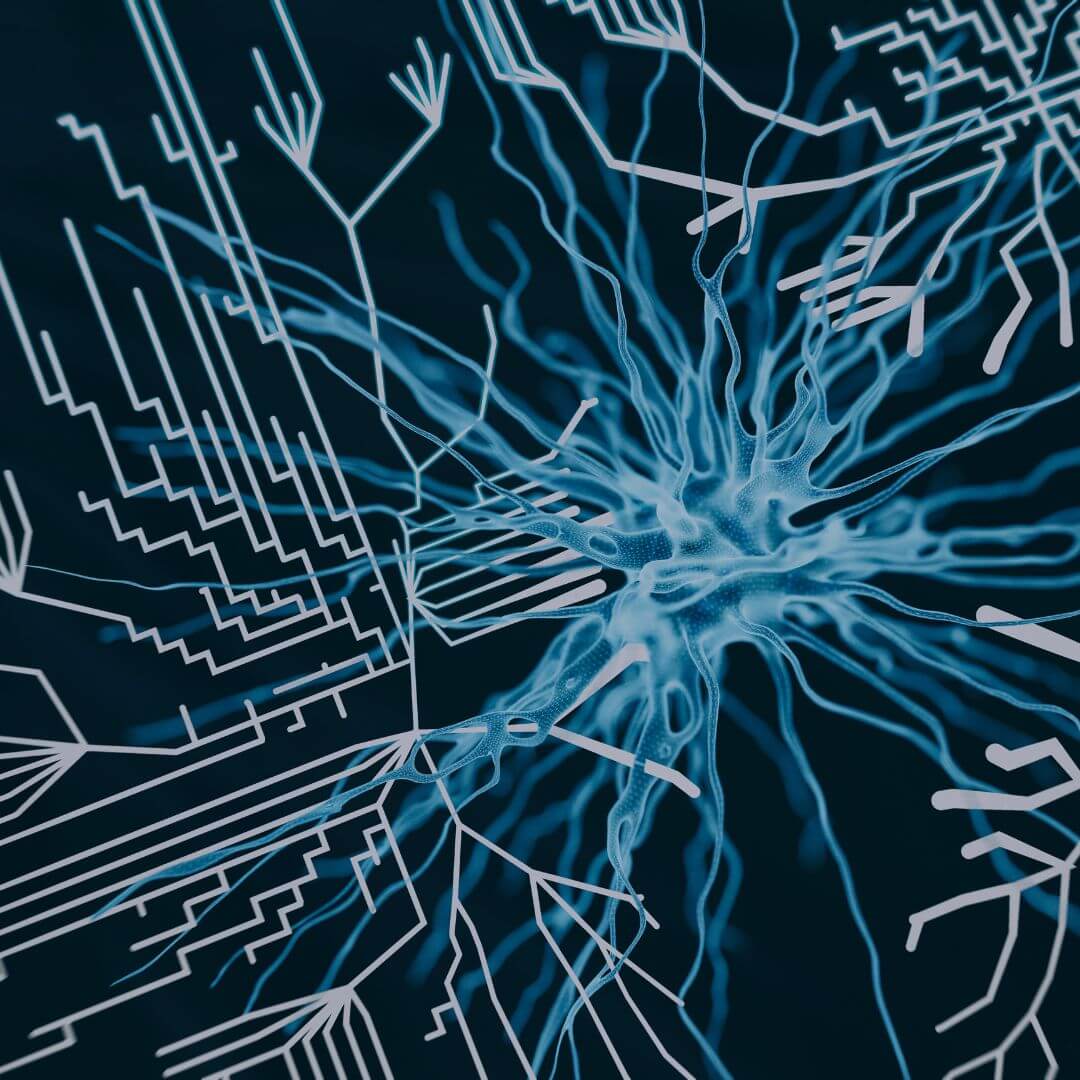 An operating system visualised as a nervous system