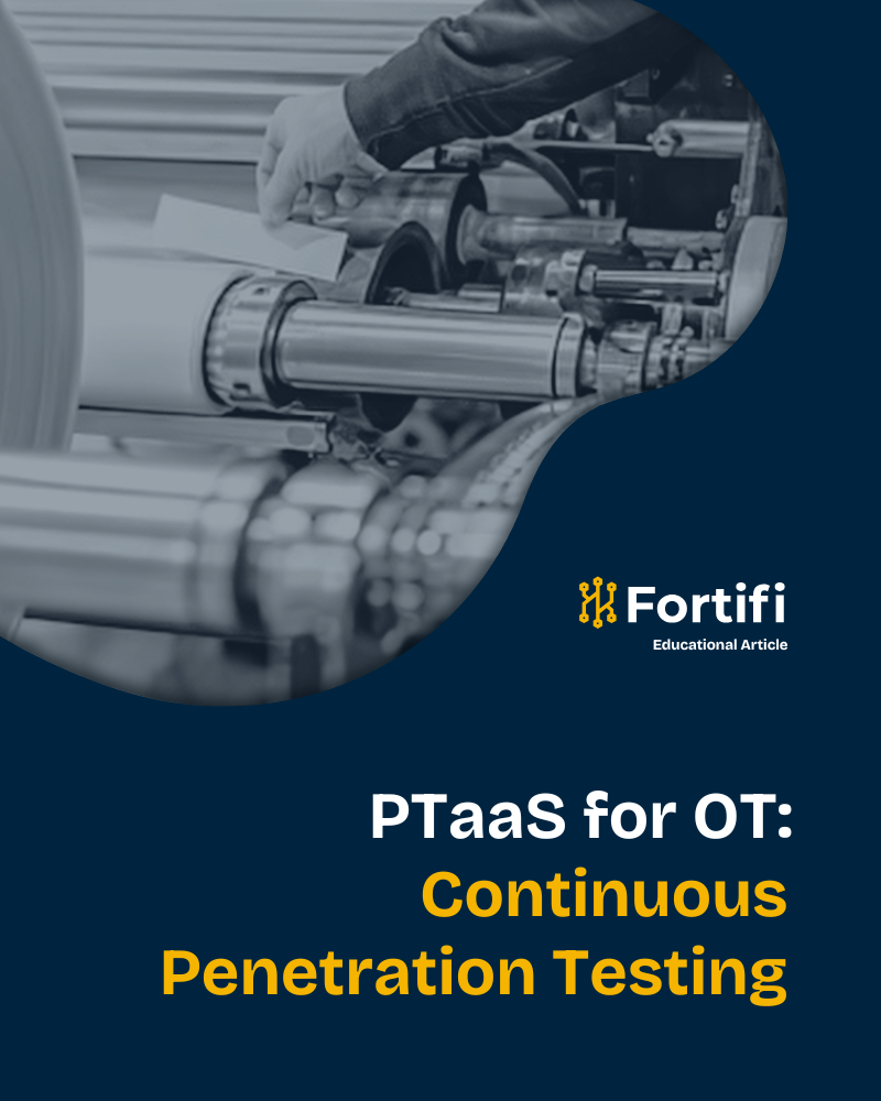 PTaaS for OT Continuous Penetration Testing
