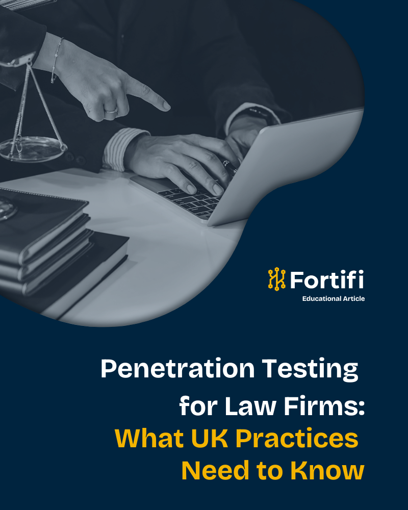 Penetration Testing for Law Firms What UK Practices Need to Know