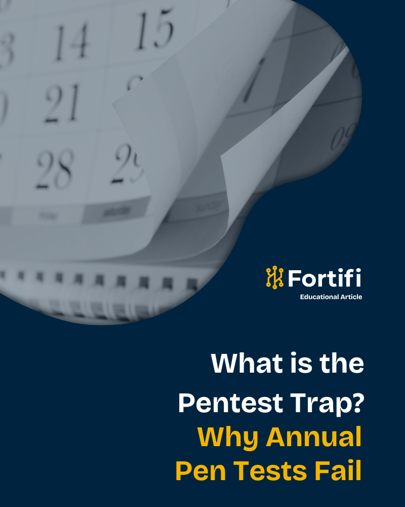 What is the Pentest Trap? Why Annual Pen Tests Fail