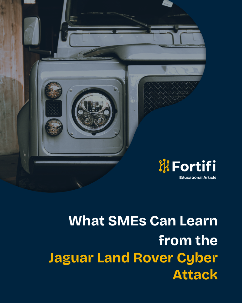 What Small Businesses Can Learn from the Jaguar Land Rover Cyber Attack