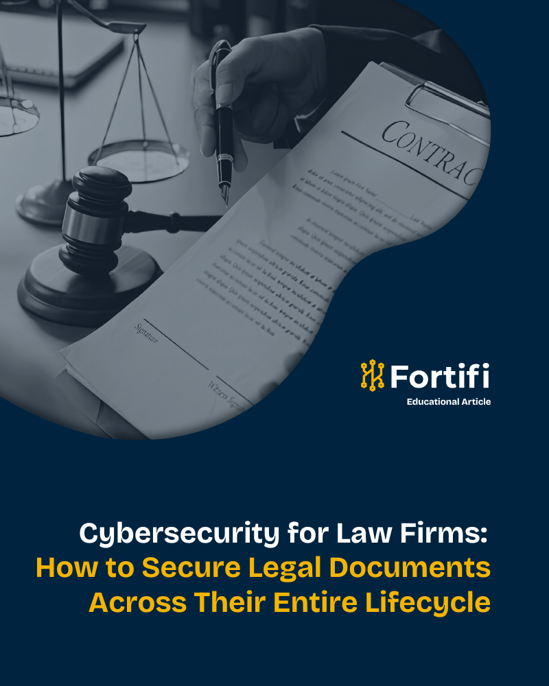 Cybersecurity for Law Firms: How to Secure Legal Documents Across Their Entire Lifecycle