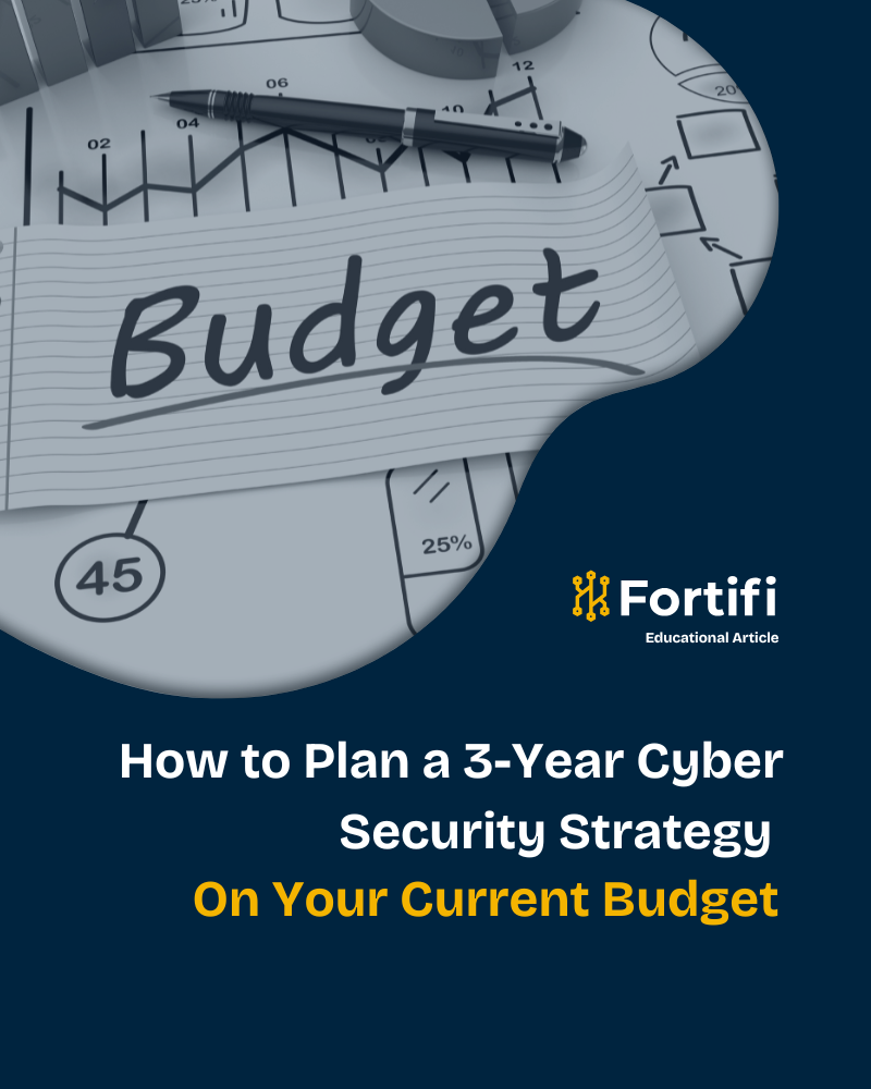 How to Plan a 3-Year Cyber Security Strategy on Your Current Budget