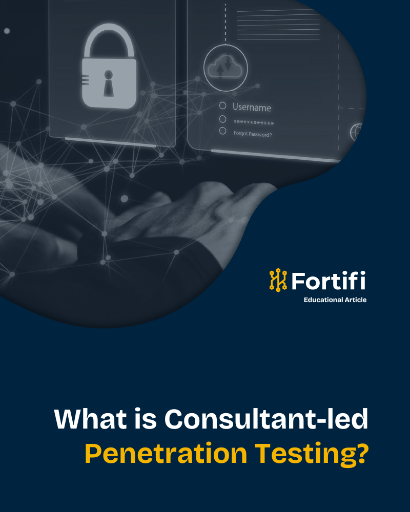 What is Consultant-led Penetration Testing